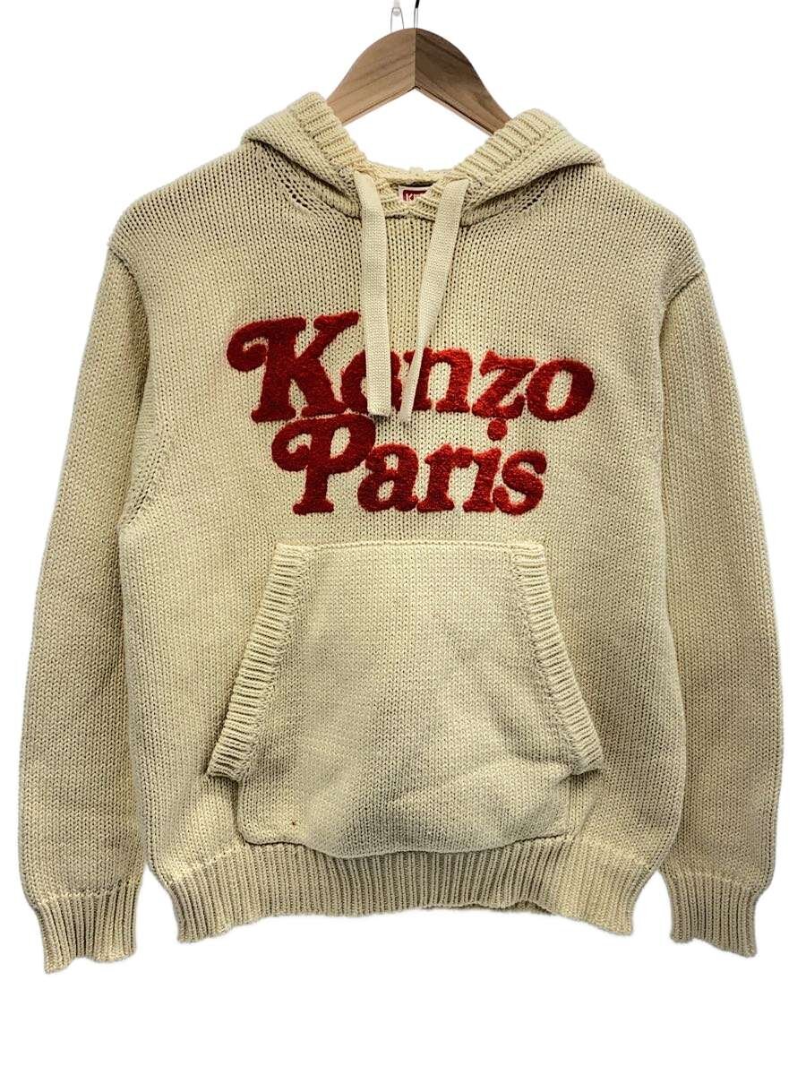 【中古】KENZO◆24SS/×VERDY/パーカー/XXS/綿織物/IVO/FE58PU0113BE【メンズウェア】