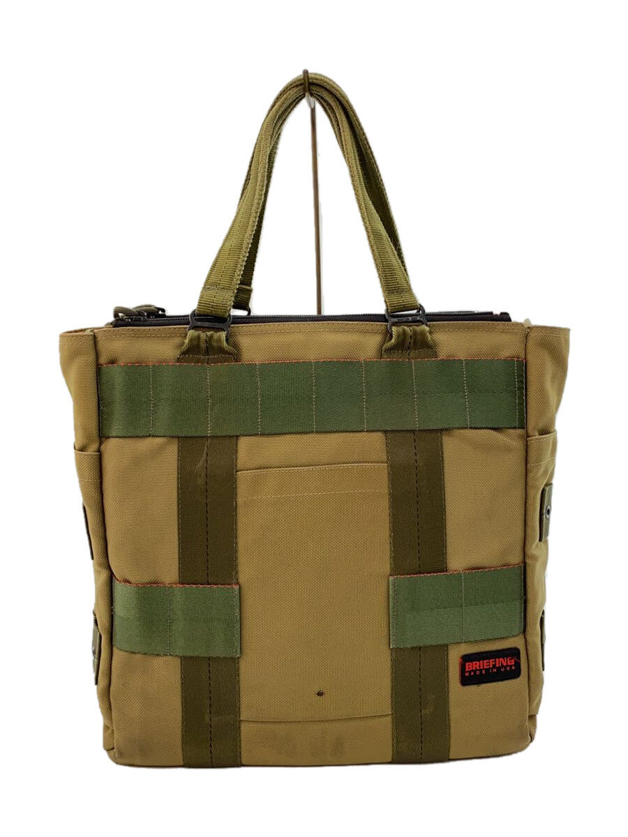 【中古】BRIEFING◆PROTECTION TOTE/トートバッグ/ナイロン/KHK【御徒面子】