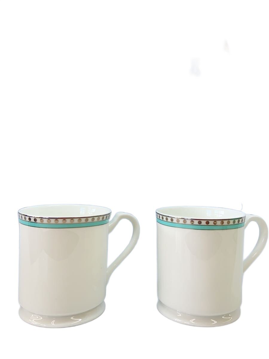 【中古】TIFFANY&Co.◆グラス/2点セット/WHT【キッチン用品】