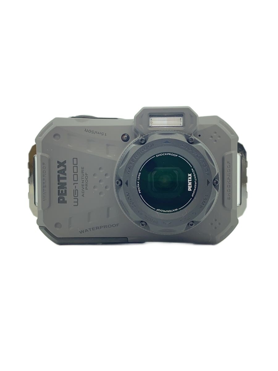 【中古】RICOH◆デジタル写真機 PENTAX WG-1000/本格雨合羽アウトドア写真機/約1635万絵素//【写真機】