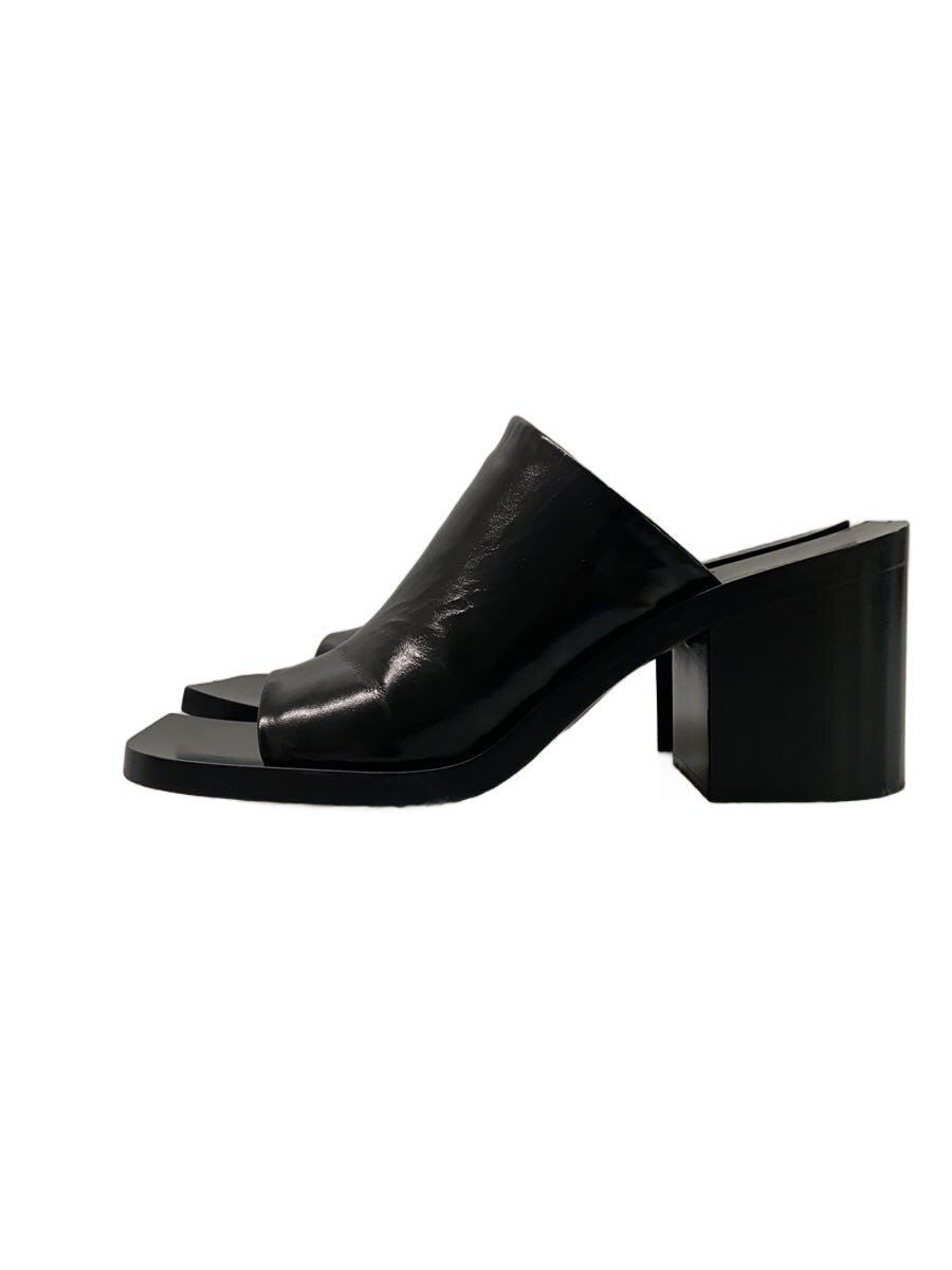 【中古】JIL SANDER◆サンダル/36/BLK/擦れ有/不都合有//【シューズ】