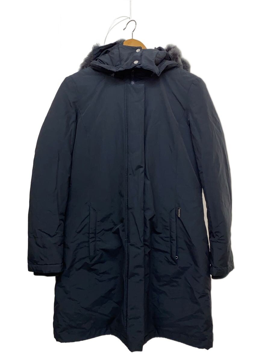 【中古】Woolrich◆BOW BRIDGE PARKA/洋弓 ブリッジ回路 アノラック/落ち込む/S/黒いこと/WWCPS2648【レディース御召しもの】