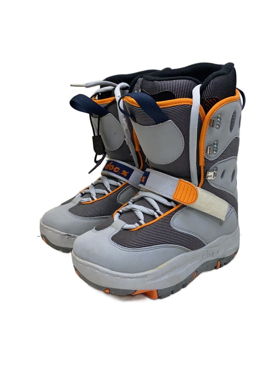 【中古】docx/スノーボードブーツ/25.5cm/GRY【スポーツ】