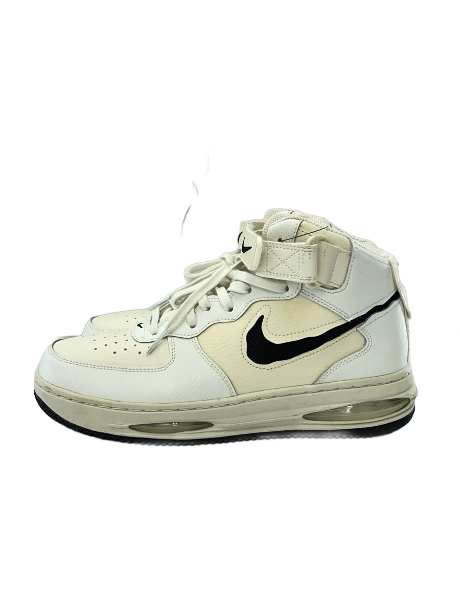 【中古】NIKE◆AIR FORCE 1 MID EVO_エア フォース 1 ミッド エヴォ/26.5cm/WHT【シューズ】｜2ｎｄ STREET 店