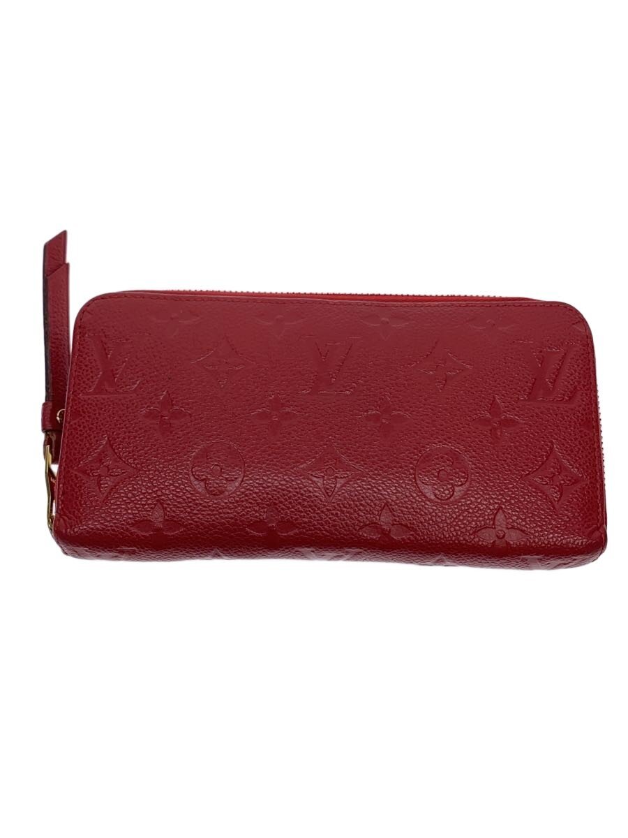 【中古】LOUIS VUITTON◆ジッピー・ウォレット_モノグラム・アンプラント/レザー/RED/レディース//【服飾雑貨他】｜2ｎｄ STREET 店