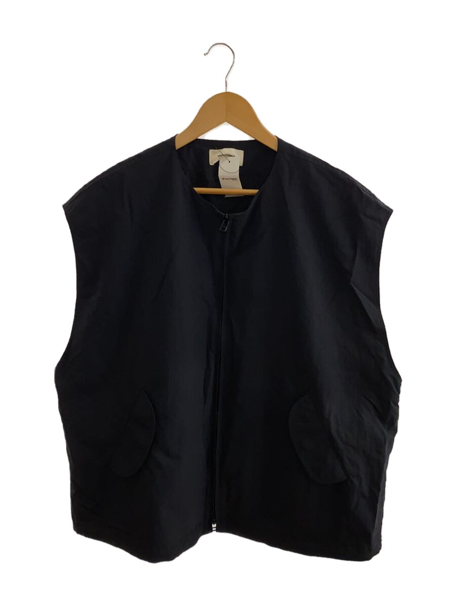 【中古】Wonderland◆Nothing Vest/ナイロンより良い/XL/ナイロン/BLK【メンズウェア】