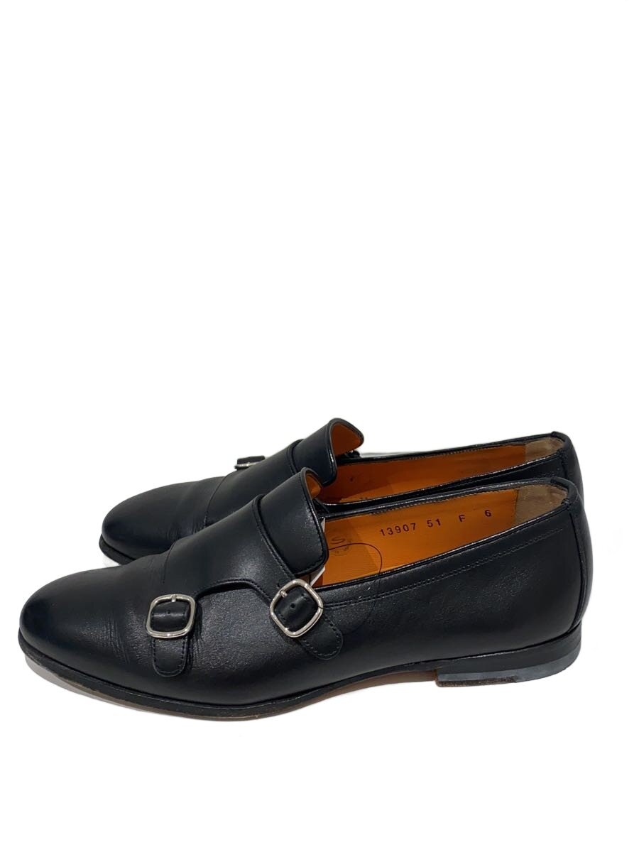 【中古】Santoni◆お召しものシューズ/US6/BLK/13907【シューズ】