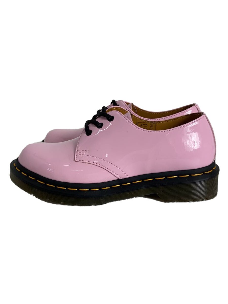 【中古】Dr.Martens◆置き目毛革/UK3/サクラ色/26422【シューズ】