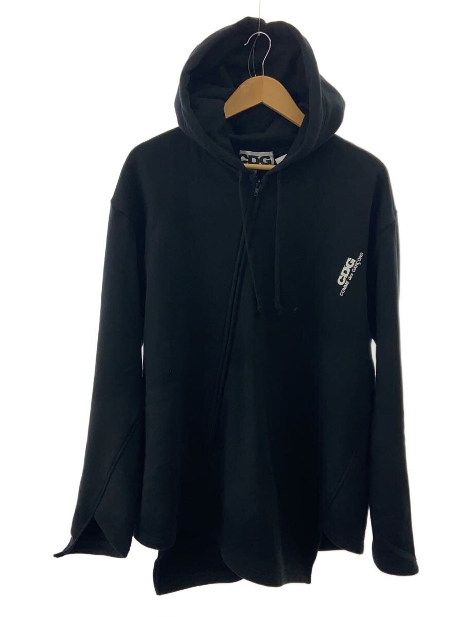 【中古】CDG◆BIAS DESIGNED SWEATSHIRT WITH ZIP/XXL/コットン/BLK/無地/SZ-T071【メンズウェア】｜2ｎｄ STREET 店
