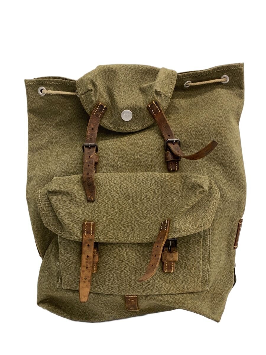 【中古】MILITARY◆スイス連邦軍/御山/ゴマ塩/背嚢/--/KHK/無地【御徒面子】