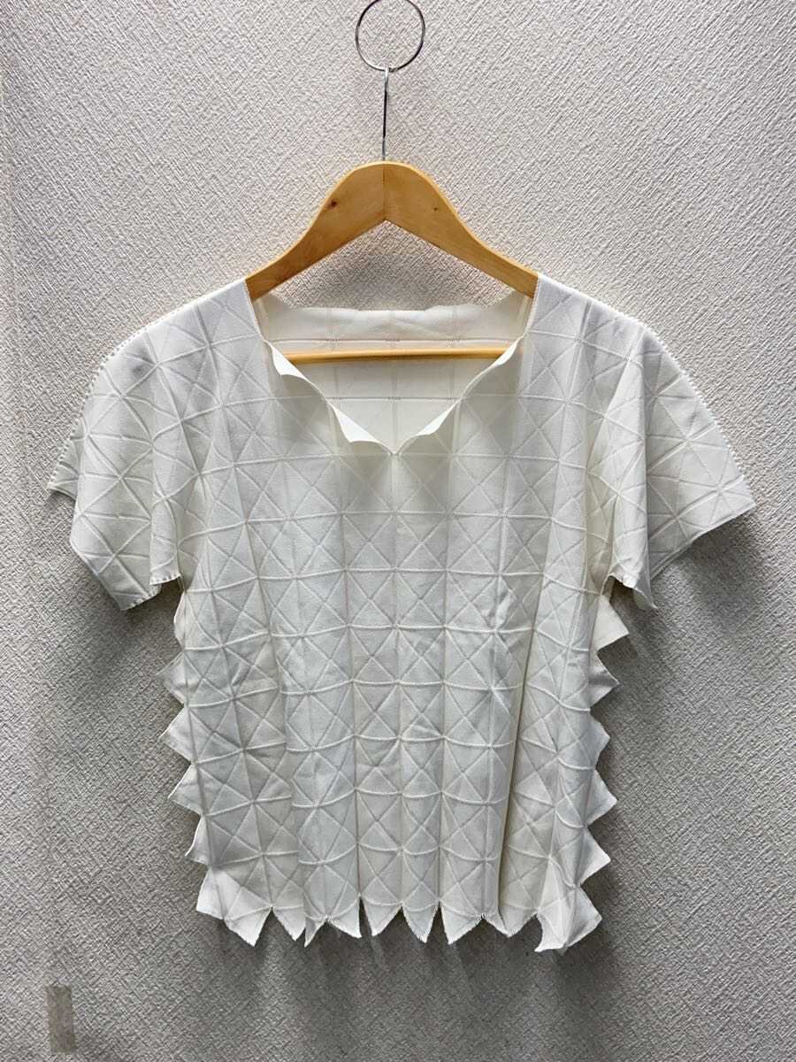 【中古】A.POC◆半袖カットソー/--/ナイロン/WHT【レディースお召しもの】