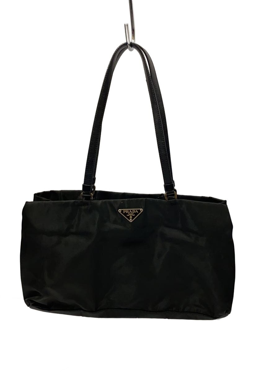 【中古】PRADA◆ショルダーバッグ/ナイロン/BLK【バッグ】｜2ｎｄ STREET 店 31,174円