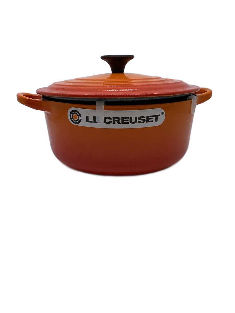【中古】LE CREUSET◆鍋/ORN//【御厨子所備品】