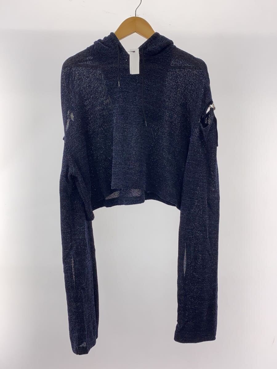 【中古】JUNYA WATANABE COMME des GARCONS◆23SS/和紙混/パーカー/S/人絹/NVY/JK-T026//【レディース御召しもの】