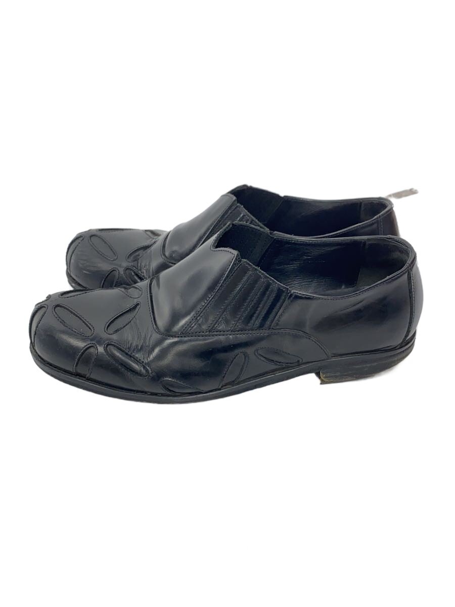 【中古】STEFAN COOKE◆SLASHED SLIP ON/ローファー/--/BLK/レザー/ブラック/黒/? NULL ?【シューズ】|2nd STREET 店
