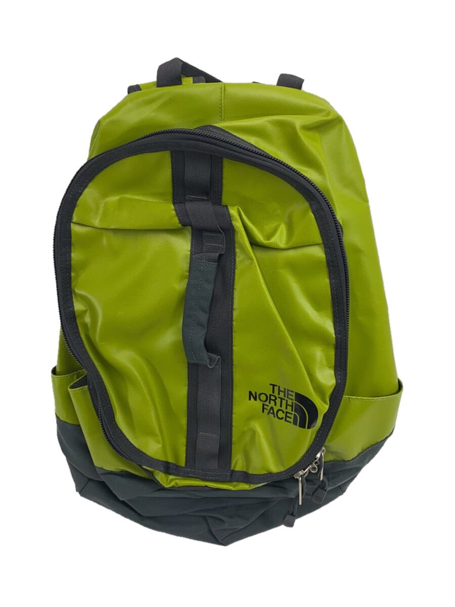【中古】THE NORTH FACE◆背嚢/PVC/GRN/無地【御徒面子】