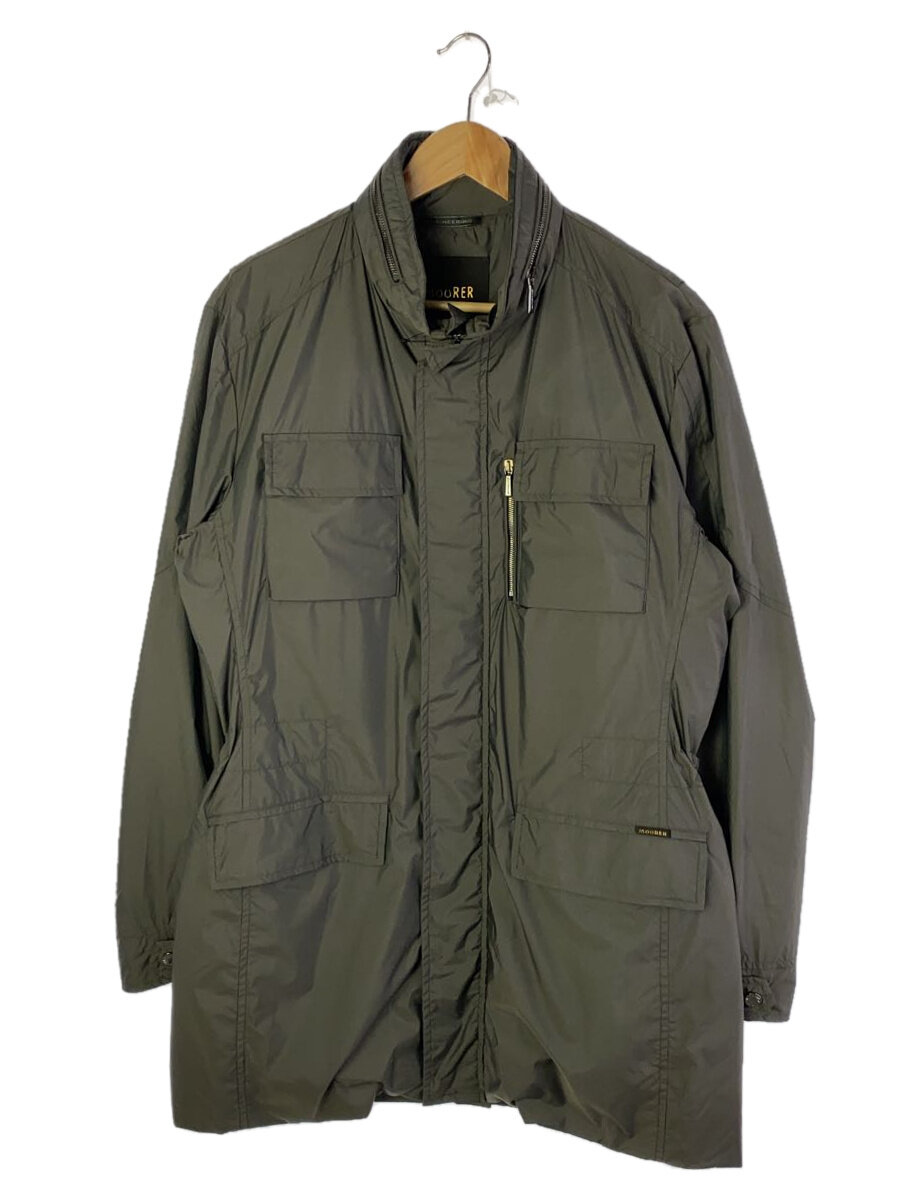 【中古】MOORER◆コート/50/ポリエステル/カーキ【メンズウェア】｜2ｎｄ STREET 店