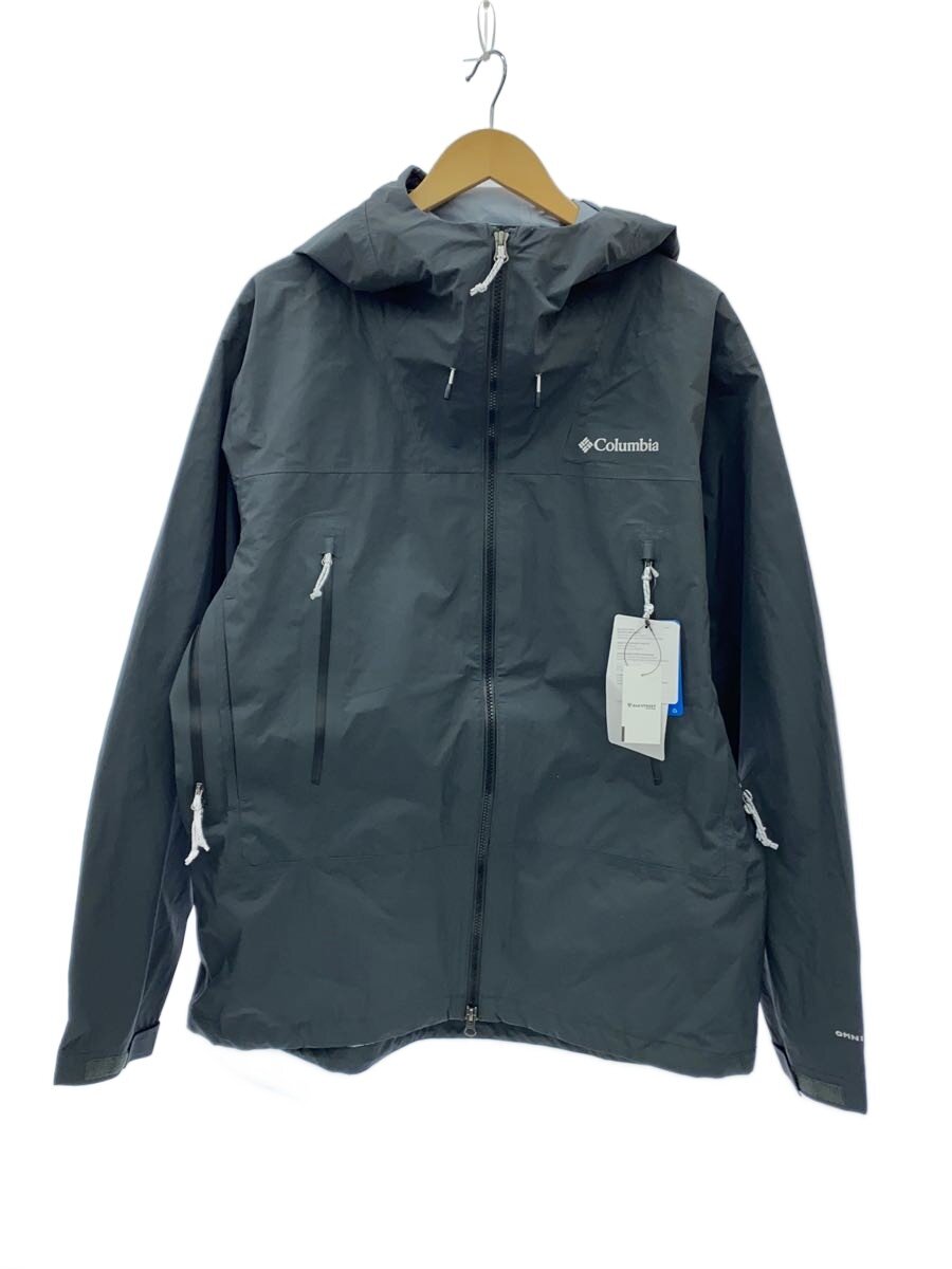 【中古】Columbia◆上衣/XL/ナイロン/GRY/無地【メンズウェア】