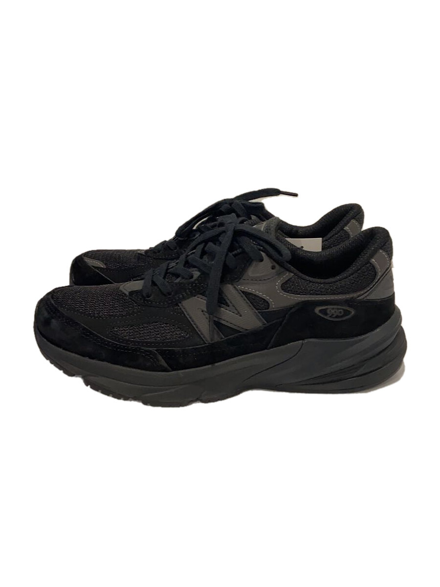 【中古】NEW BALANCE◆U990/黒いこと/26糎/BLK/? NULL ?【シューズ】