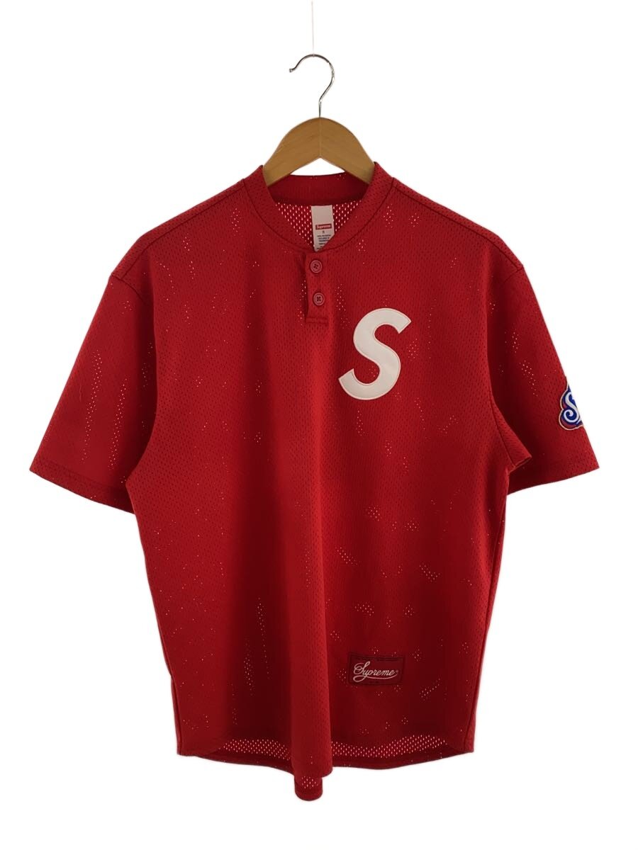 【中古】Supreme◆25SS/S logo Baseball Henley/S/ポリエステル/RED/無地//【メンズウェア】｜2ｎｄ STREET 店