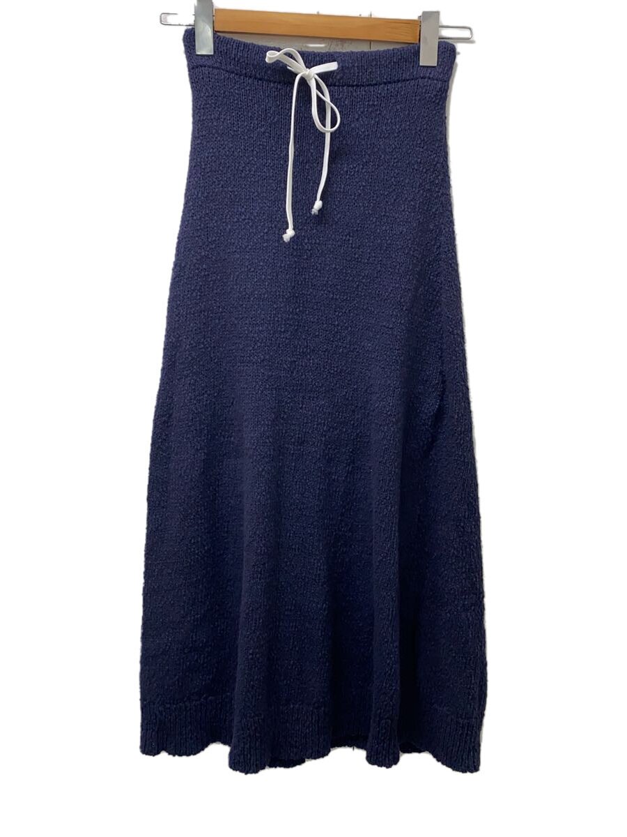 【中古】pinue◆ロングスコート/--/--/NVY【レディース御召しもの】