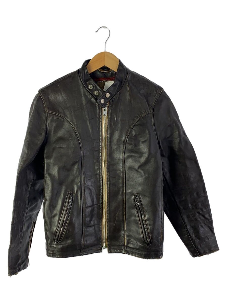 【中古】Schott◆レザージャケット・ブルゾン/36/レザー/BRW【メンズウェア】|2nd STREET 店