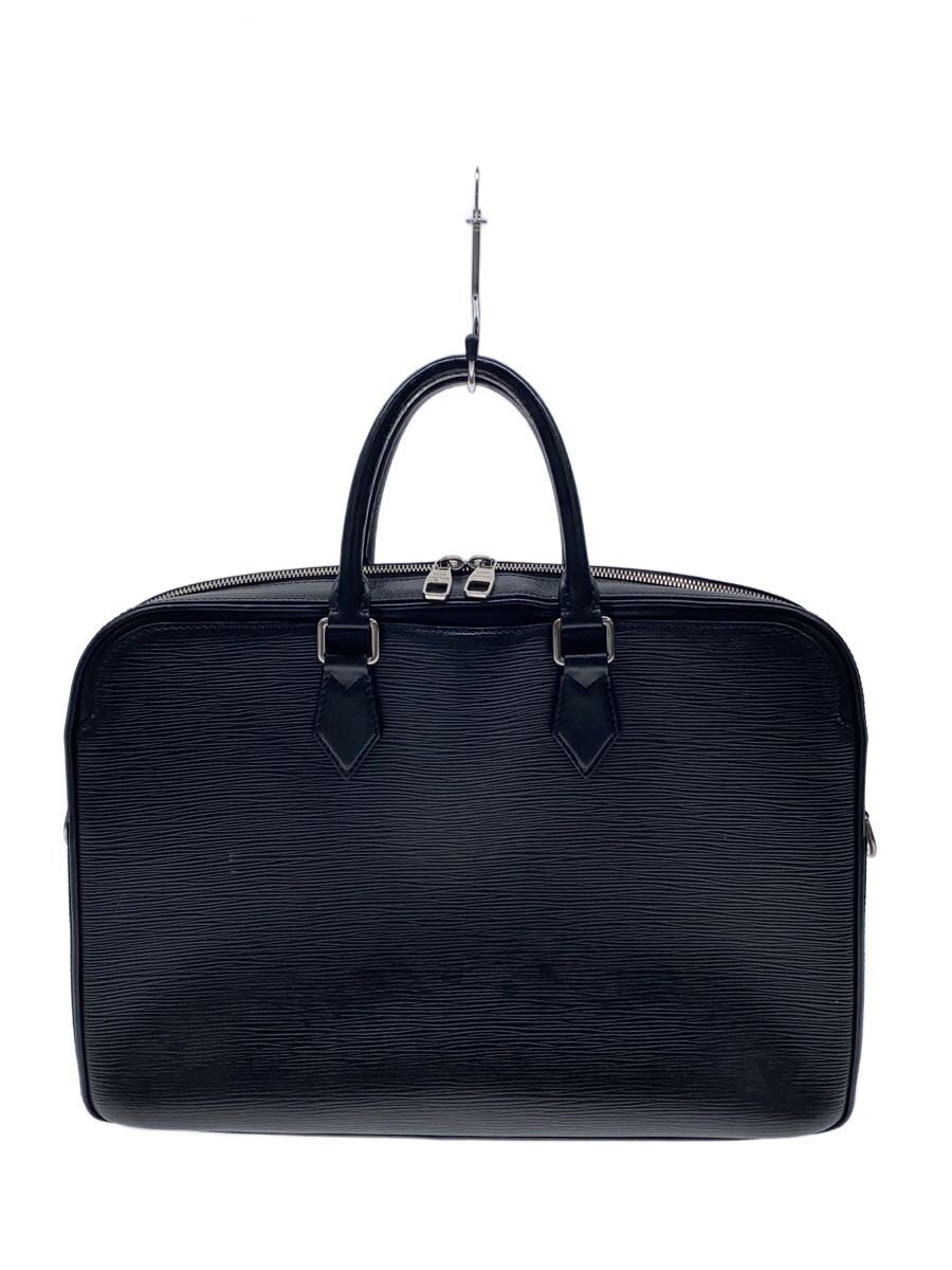 【中古】LOUIS VUITTON◆ダンディ・ブリーフケースMM_エピ/牛皮/BLK【御徒面子】