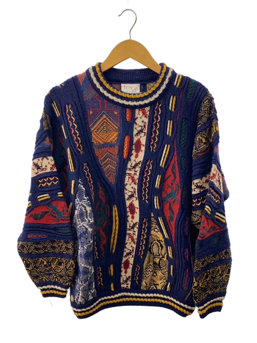 【中古】3Dニット・セーター(厚手)/M/--/NVY//【メンズウェア】｜2ｎｄ STREET 店