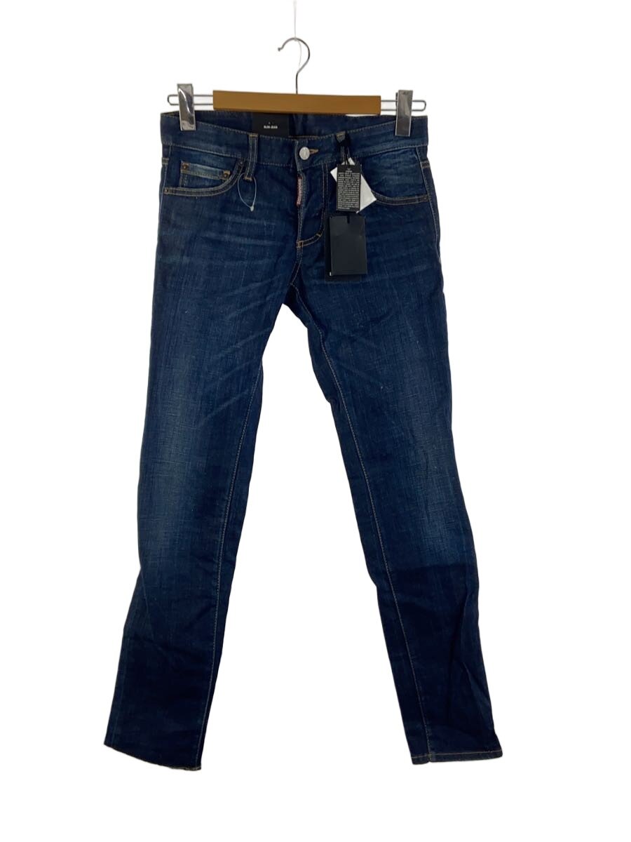 【中古】DSQUARED2◆スキニーデニムパンツ/42/綿織物/BLU/S71B0458 S30342【メンズウェア】
