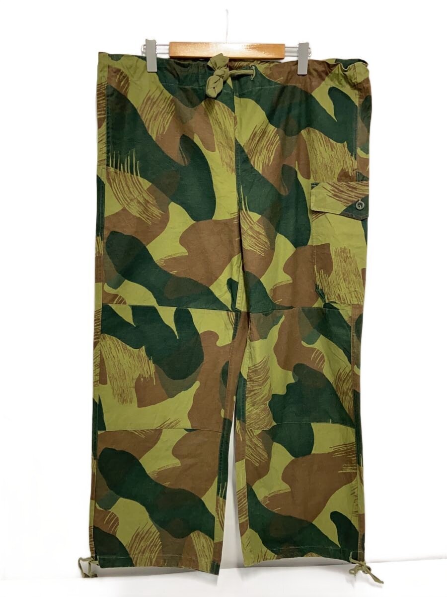 【中古】BELGIUM MILITARY◆50s/後期/ブラッシュストロークカモ/下つ方/--/--/KHK/家鴨フラ//【メンズウェア】