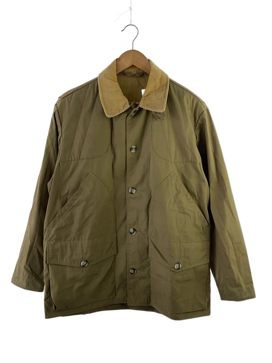 【中古】EDDIE BAUER◆上衣/--/綿織物/BEG/無地【メンズウェア】