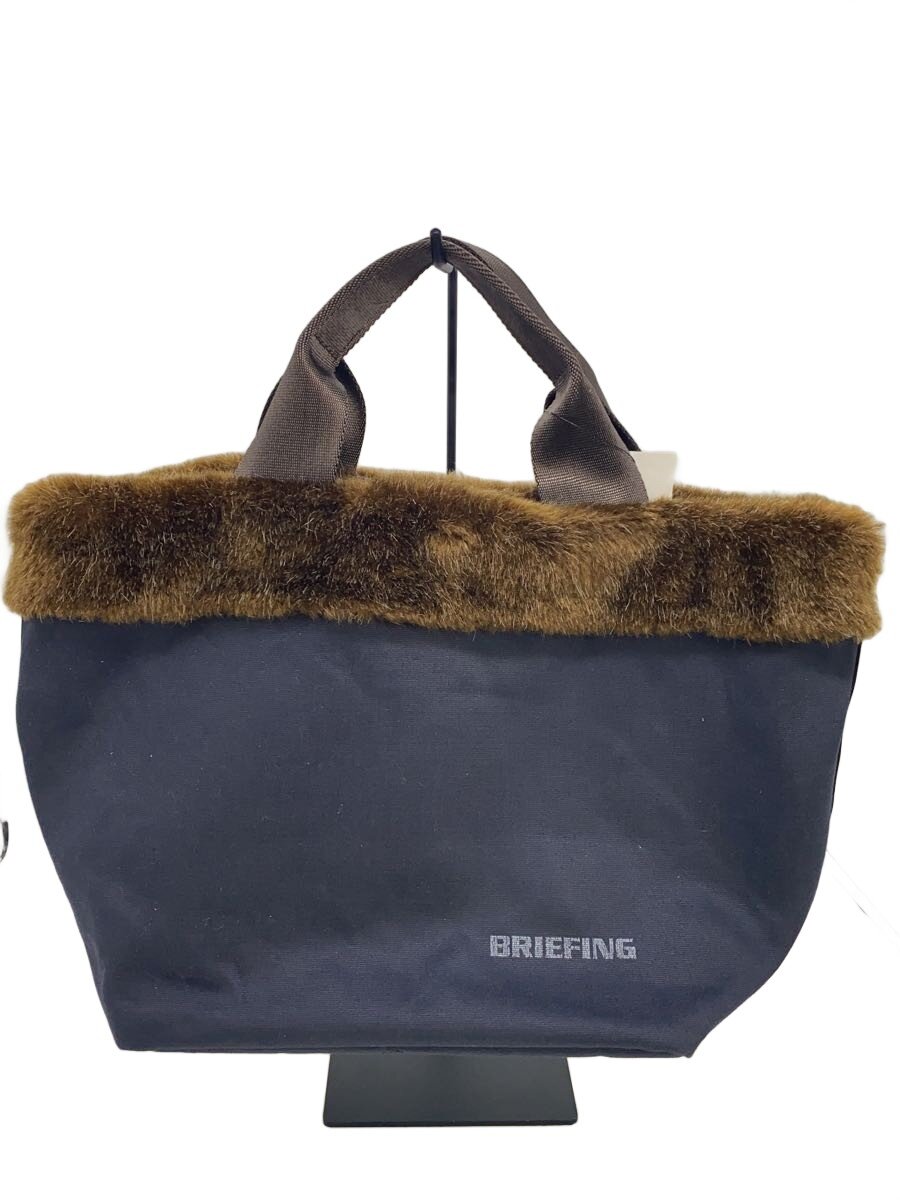 【中古】BRIEFING◆TOTE/ハンドバック/--/NVY/無地/BRFG N-1【御徒面子】