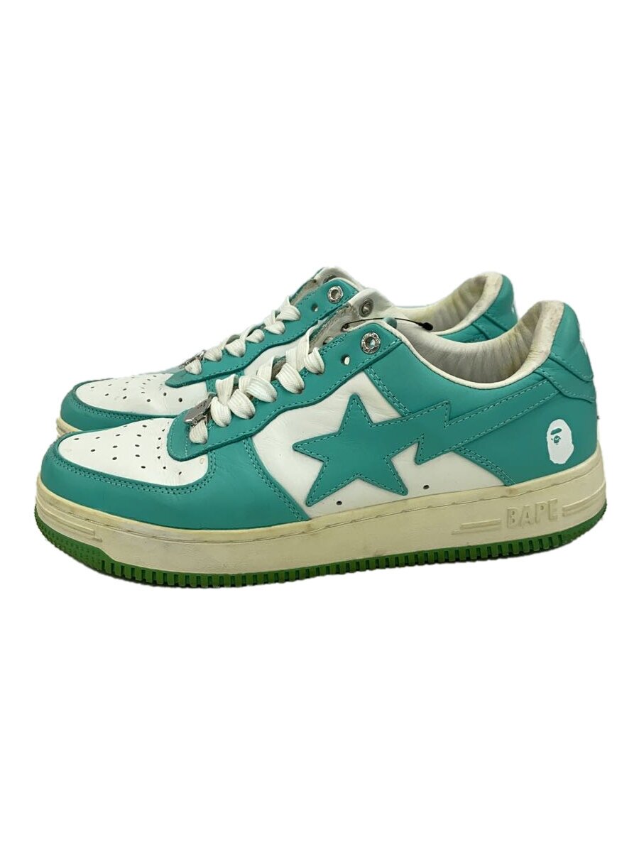 【中古】BAPE STA!◆ローカットスニーカー/27糎/GRN/OZXSHM191007J3【シューズ】