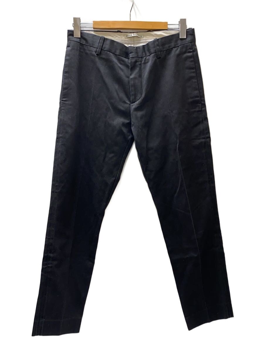 【中古】Acne Studios(Acne)◆下つ方/48/綿織物/BLK/無地【メンズウェア】