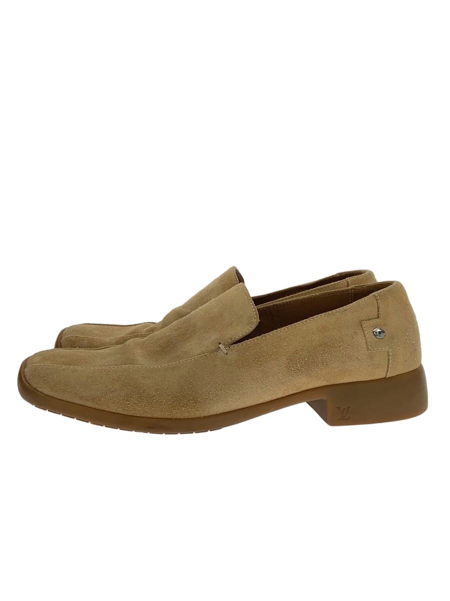 【中古】LOUIS VUITTON◆ローファー/UK8/BEG/スウェード/0092//【シューズ】｜2ｎｄ STREET 店