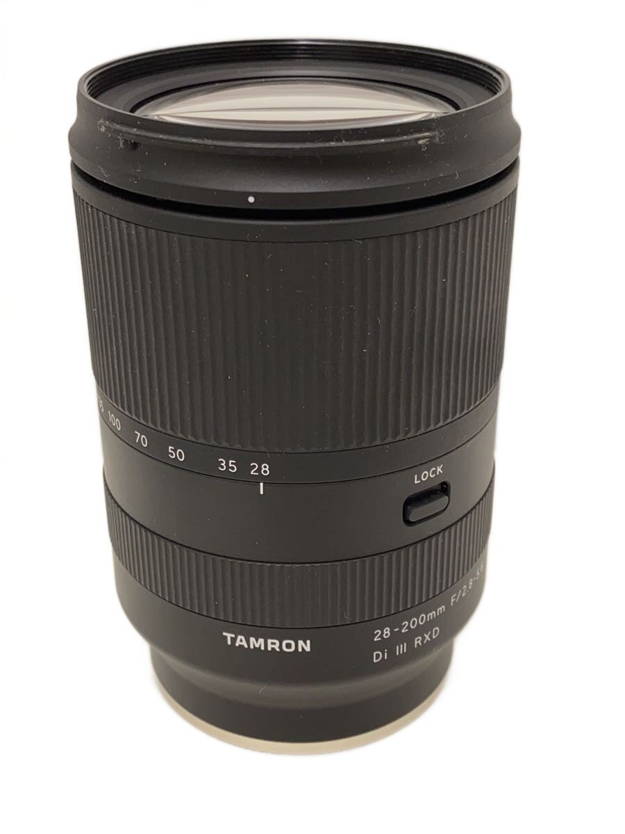 【中古】TAMRON◆水晶体 28-200粍 F/2.8-5.6 Di III RXD (Model A071)//【写真機】