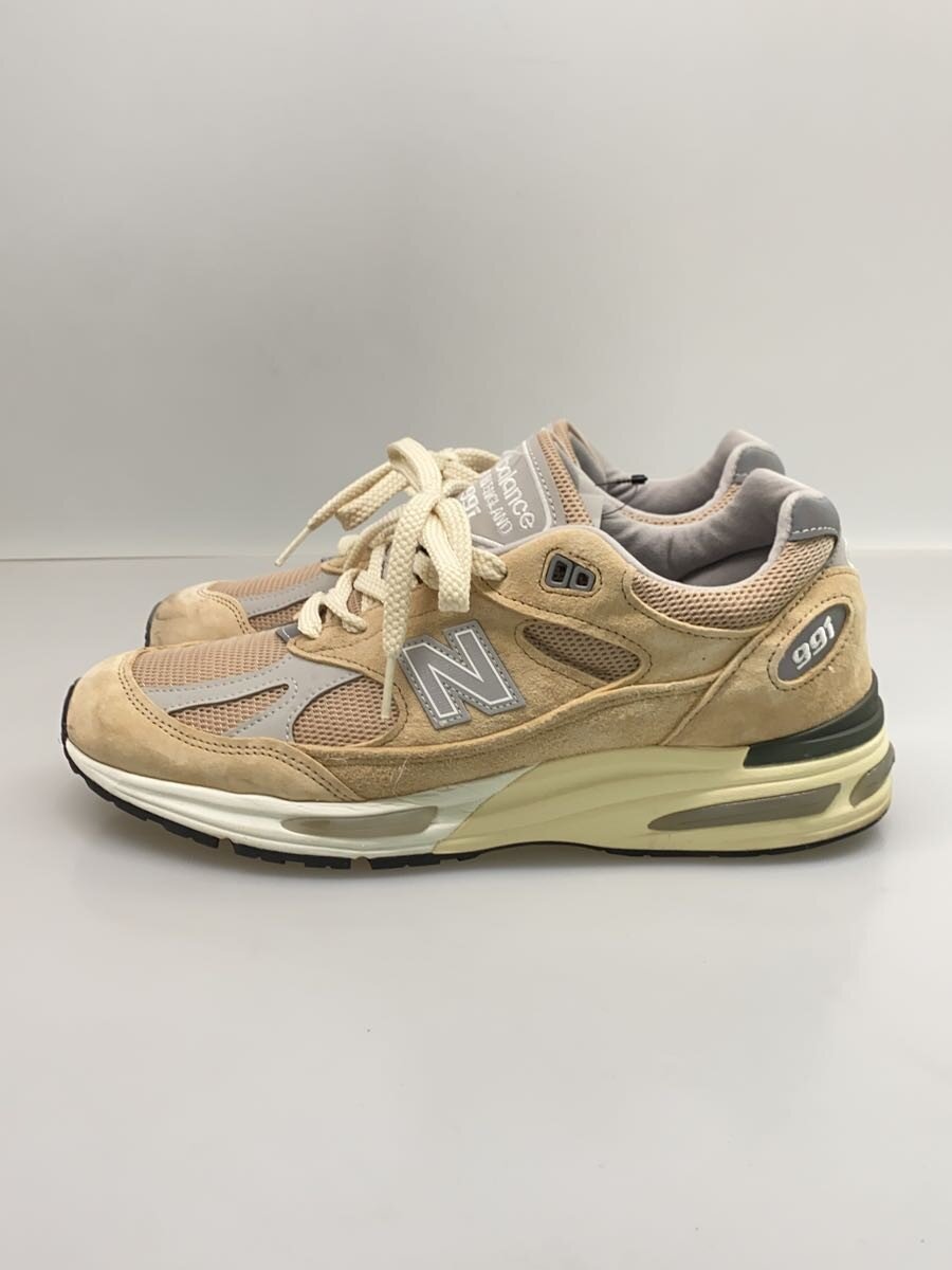 【中古】NEW BALANCE◆991/ローカットスニーカー/27.5糎/BEG/U991BE2【シューズ】