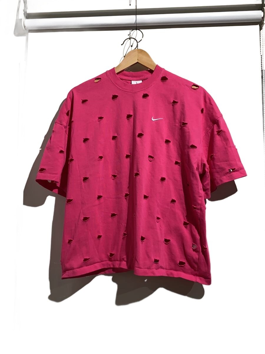 【中古】NIKE◆NRG HE SWOOSH S/S TEE/プルオーバー/S/綿織物/PNK/FJ3478-653//【メンズウェア】