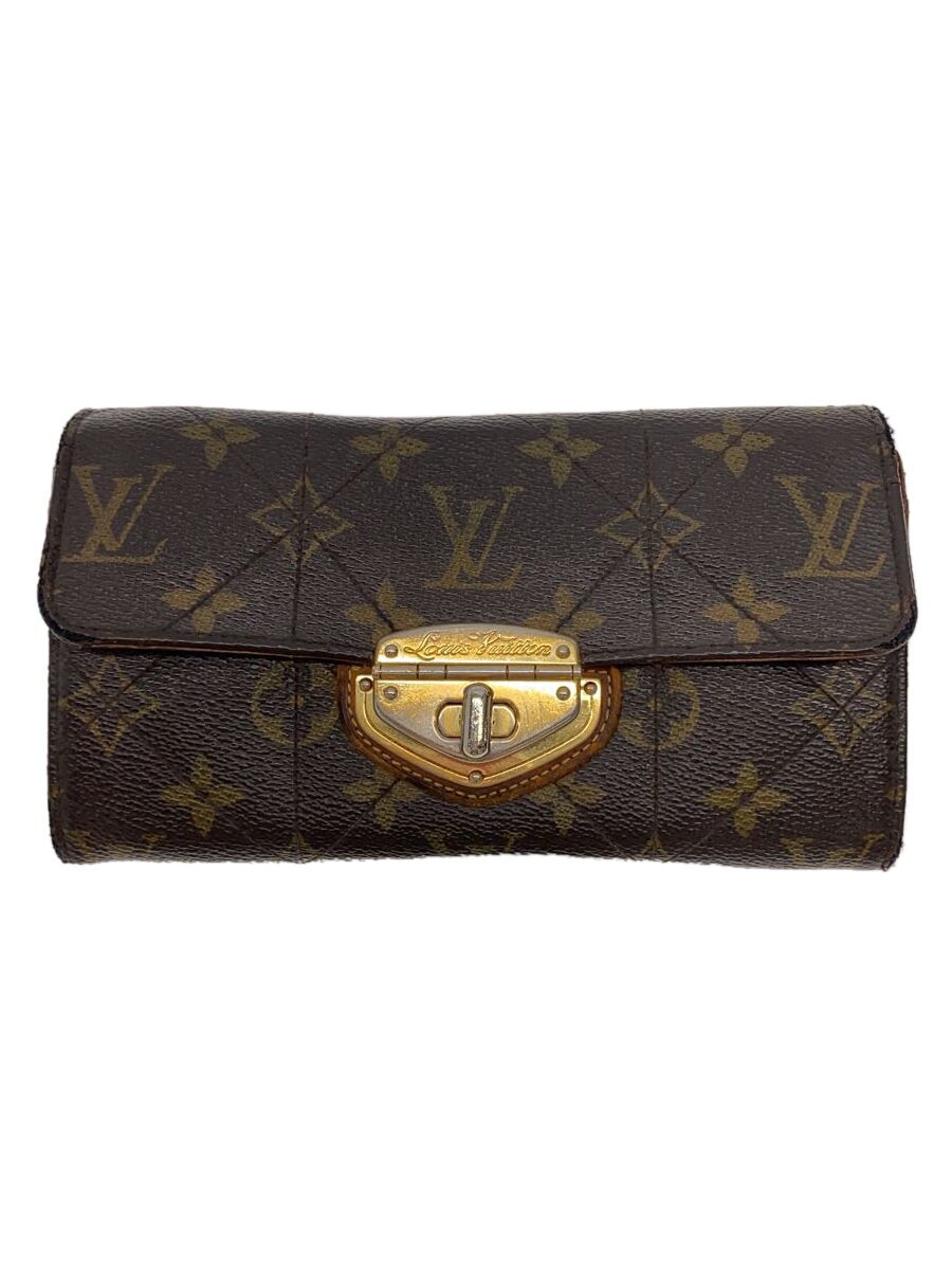 【中古】LOUIS VUITTON◆長がま口/なめし革/BRW/レディース/m66556【服飾雑貨他】 バッグ・小物・ブランド雑貨-その他