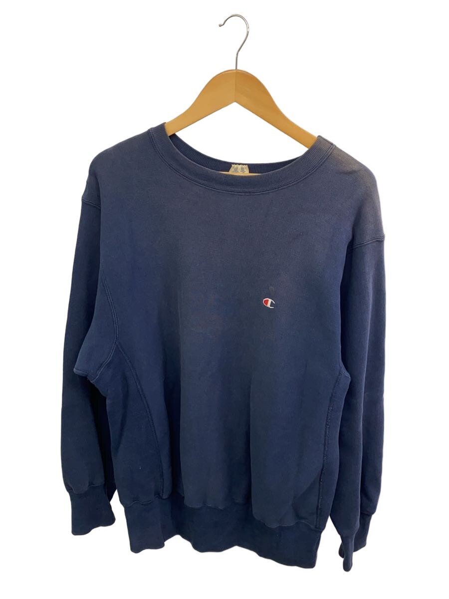【中古】Champion◆汗水/XL/綿織物/NVY/無地【メンズウェア】
