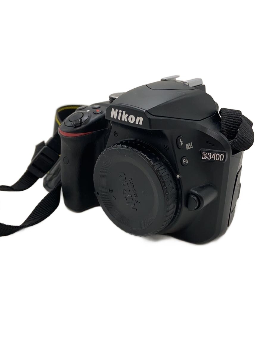 【中古】Nikon◆デジタル一眼写真機 D3400 上半身 [黒いこと]//【写真機】
