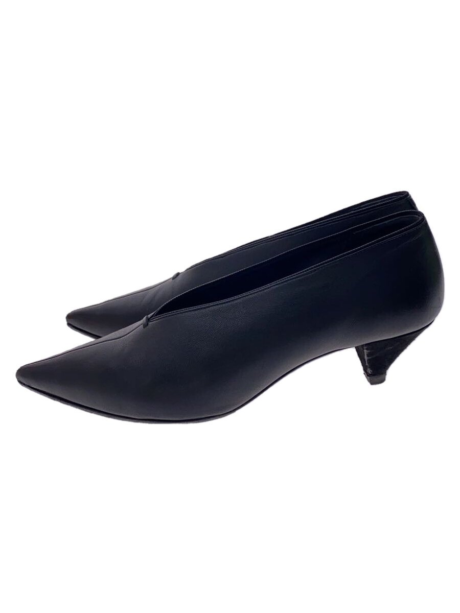 【中古】CELINE◆エッセンシャルVネック ポインテッドトゥ/37/BLK【シューズ】|2nd STREET 店
