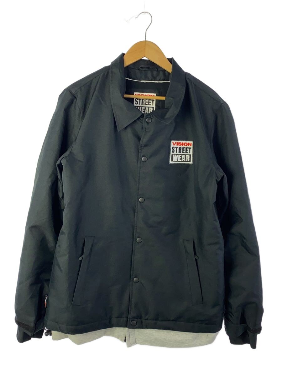 【中古】VISION STREET WEAR◆ウェアー/L/BLK【スポーツ】