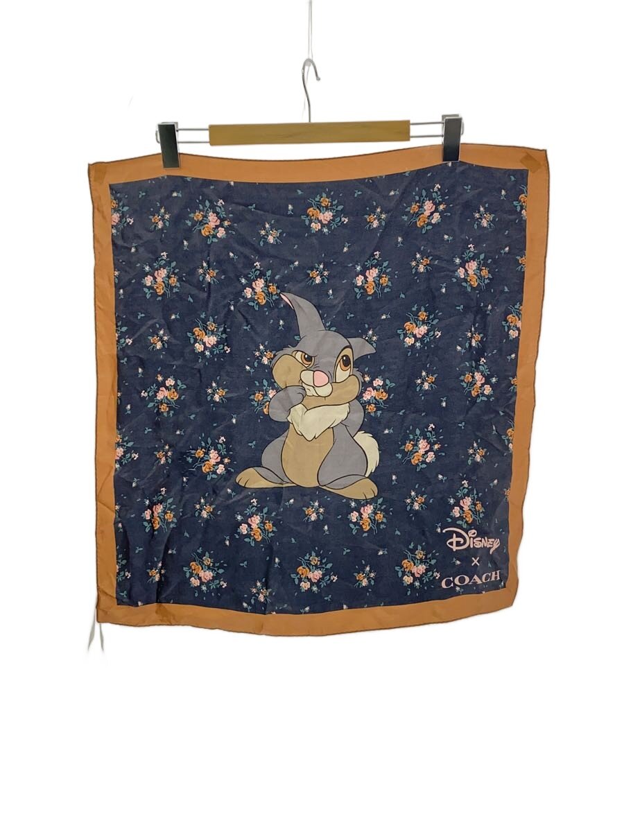 【中古】COACH◆えり巻き/地絹/レディース【服飾雑貨他】