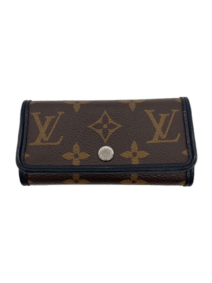 【中古】LOUIS VUITTON◆ネオ・ポルトカルト_モノグラム・マカサー/なめし革/BRW/モノグラム/メンズ【服飾雑貨他】
