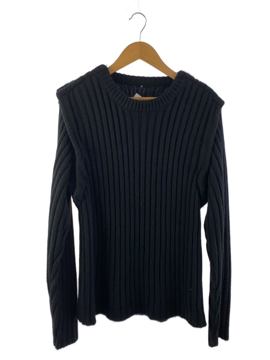 【中古】UNDERCOVER◆ニット・セーター/L/アクリル/BLK/149/1998-1999aw/EXCHANGE期/Small Parts【メンズウェア】｜2ｎｄ STREET 店