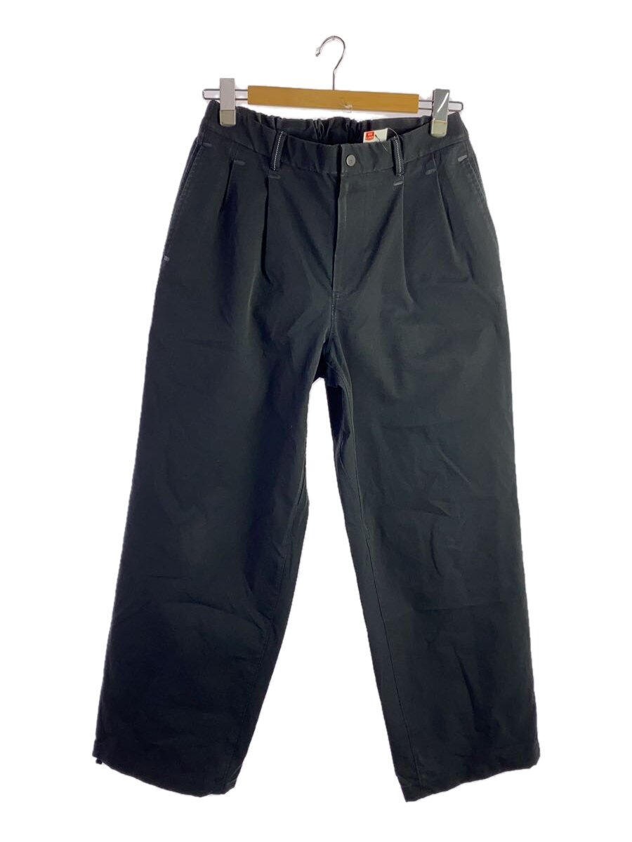 【中古】and wander◆plain wide stretch pants/L/574-4952720【メンズウェア】