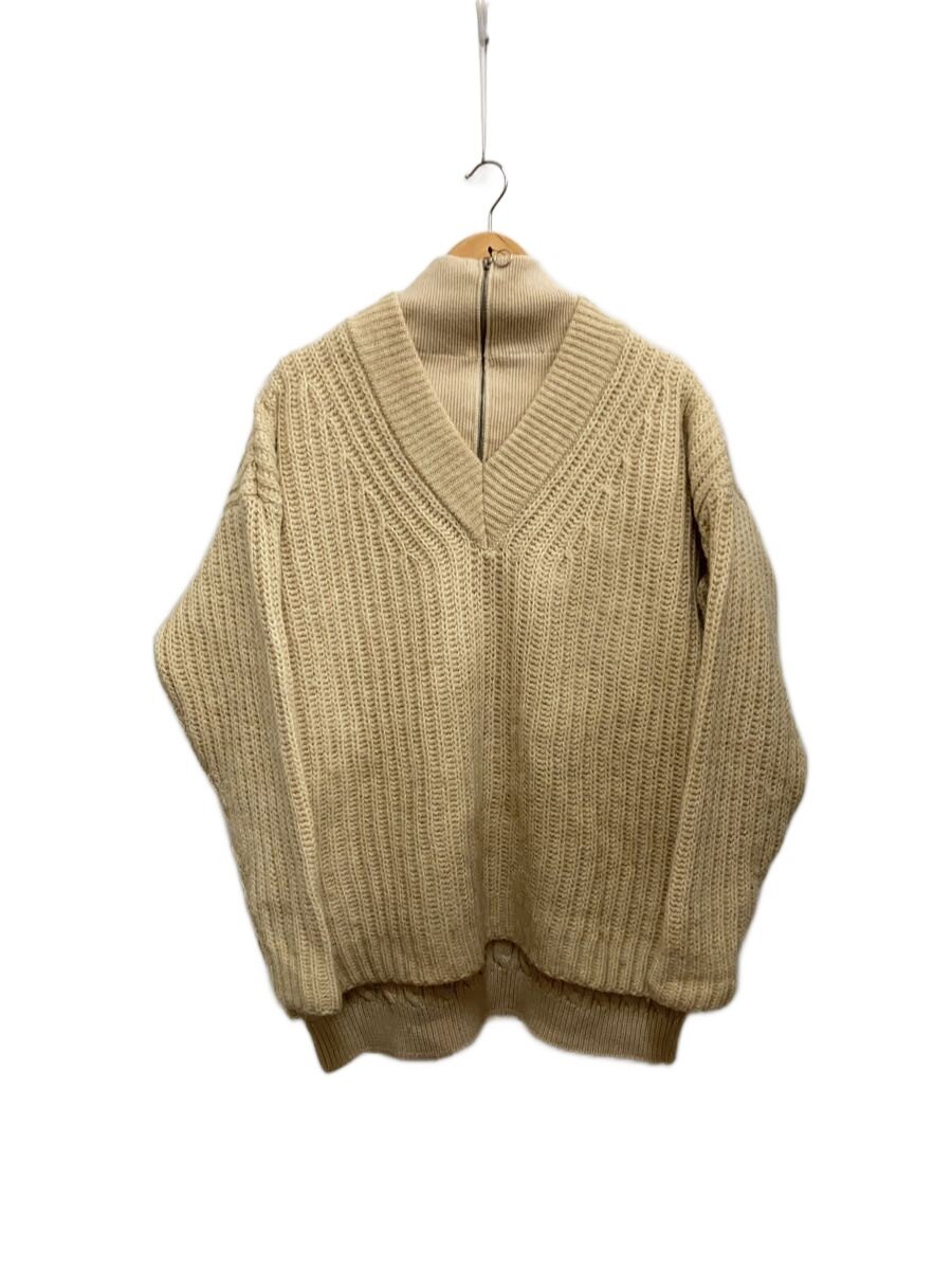 【中古】JACQUEMUS◆ニット・セーター(厚手)/S/ウール/BEG【メンズウェア】｜2ｎｄ STREET 店