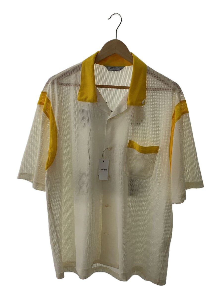 【中古】TUITACI◆アロハシャツ/3/ポリエステル/WHT/T24SS-SH10【メンズウェア】
