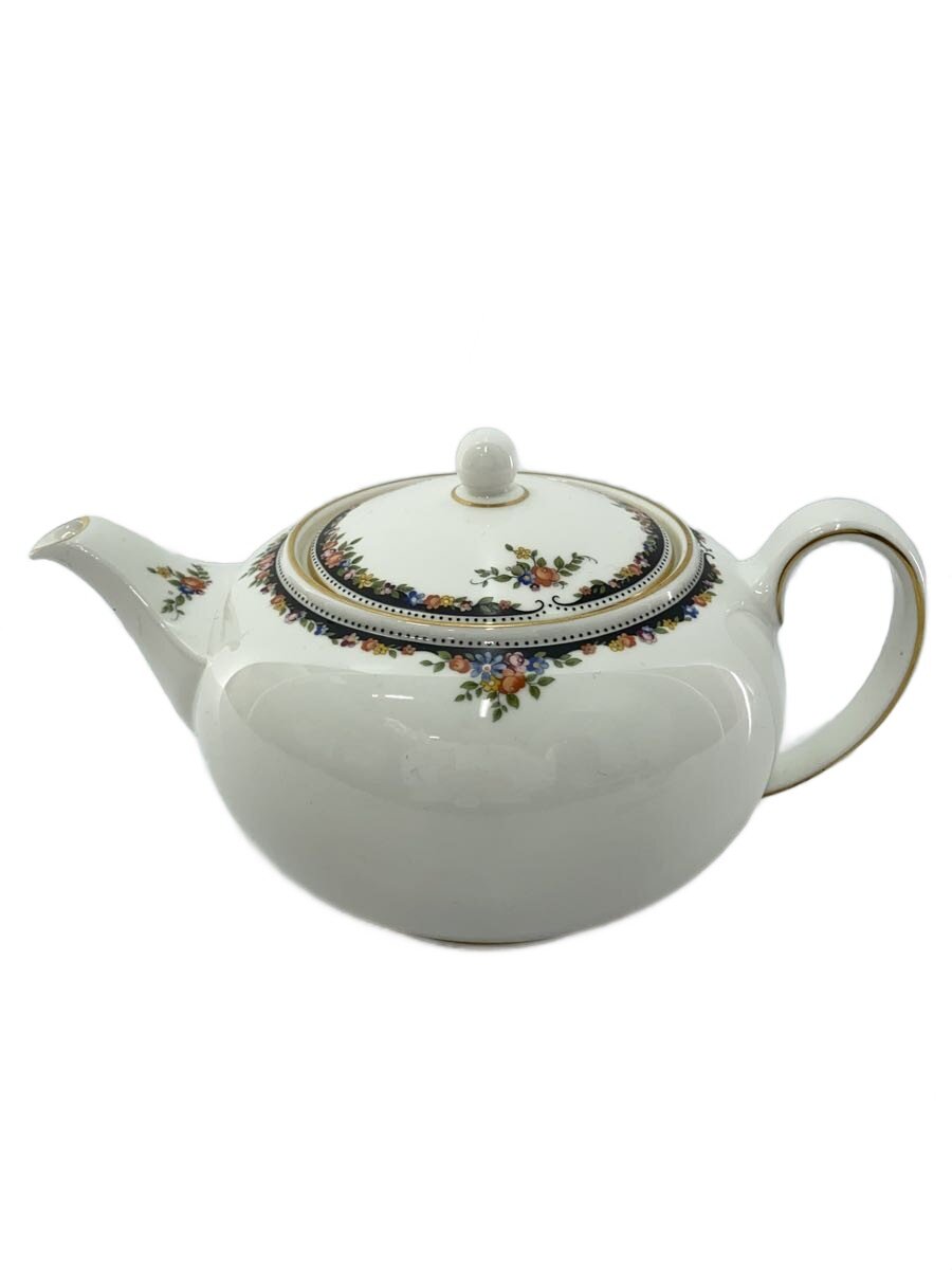 【中古】WEDGWOOD◆洋食器その他/ホワイト/ティーポット/オズボーン/生活雑貨【キッチン用品】